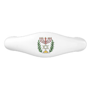Poignée De Tiroir En Céramique Persian Magen David Menorah