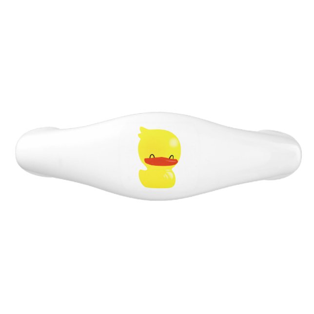 Poignée De Tiroir En Céramique Super mignon Ducky (Devant)