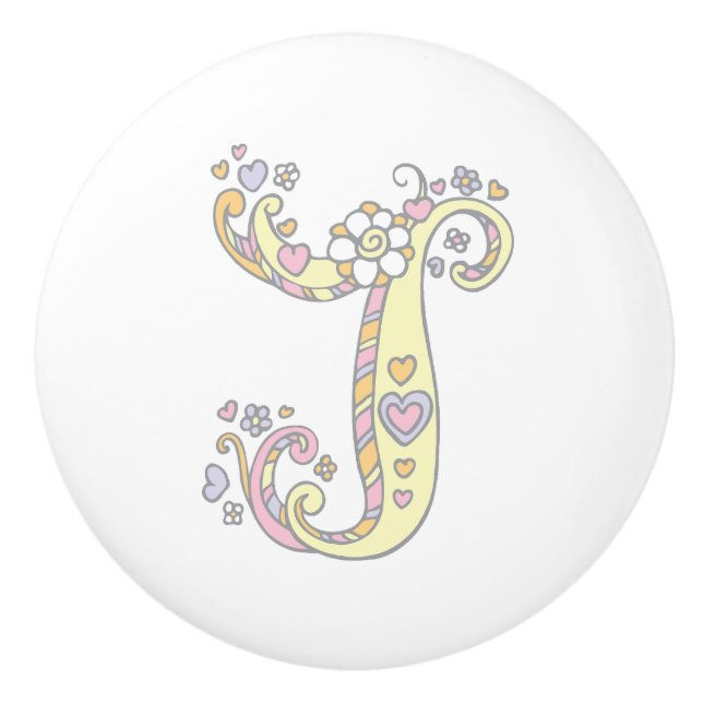 Poignée d'extraction de la poignée en monogramme J (Devant)