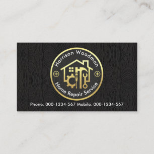 Poignée en bois noir Outils Carte circulaire