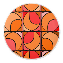 Poignée en Céramique 70' orange