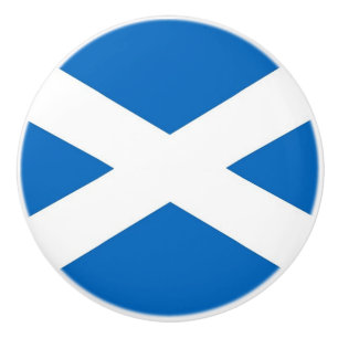 Poignée en céramique avec drapeau d'Ecosse, Royaum