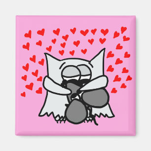 Poignée et aimant de souris