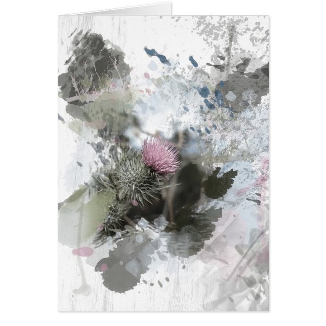 Poignée peinte sur arrière - plan texturé (Devant)