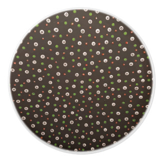 poignées de traction en céramique pour la commode