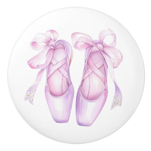 Poignées en céramique Rose Féminin Chaussures de B