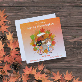 Poilunas 7-5-3-gefeiertes Party Einladung