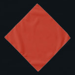 Poinciana Red Orange, Solid Color Dark Scarlet Halstuch<br><div class="desc">Ein neuer Power ist mit poinciana rot angekommen,  einem dunklen Scharlach,  das kühn ist,  ohne zu gärten.</div>