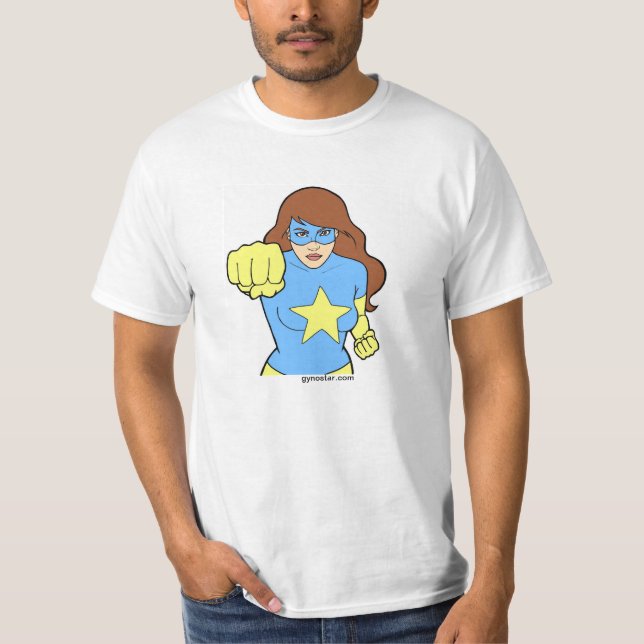 Poinçon de Gyno-Étoile ! T-shirt (Devant)