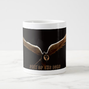 Poing de la tasse de café d'ogre