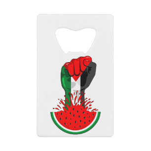 Poing de résistance palestinienne sur le symbole d
