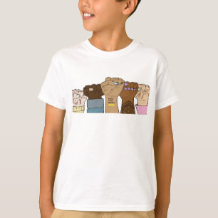 Poings d'alimentation / T-shirt BLM