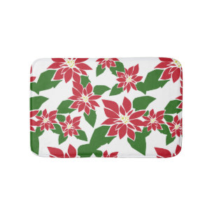 Poinsettia Badematte