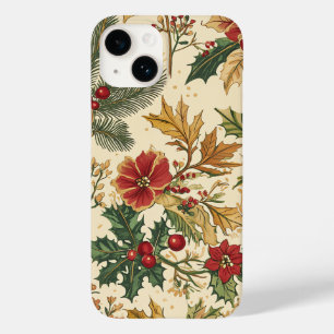 Poinsettia Blumenweihnachtsmuster (13) Case-Mate iPhone 14 Hülle