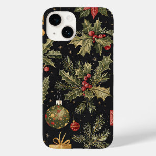 Poinsettia Blumenweihnachtsmuster (22) Case-Mate iPhone 14 Hülle