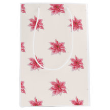 Poinsettia-Geschenktasche
