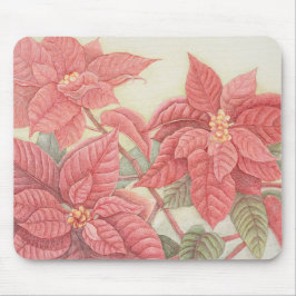 Poinsettia Mousepad