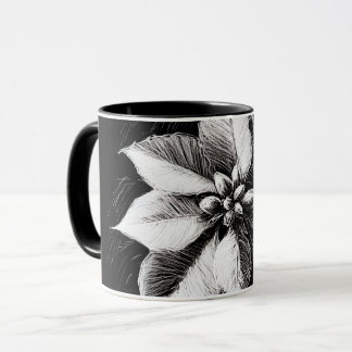 Poinsettia mug