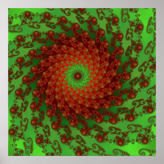 Poinsettia Poster (Vorne)