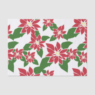 Poinsettia Seidenpapier