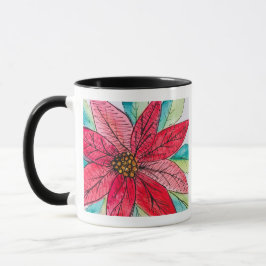 Poinsettia Tasse