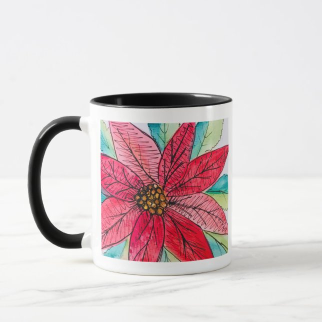 Poinsettia Tasse (Links)
