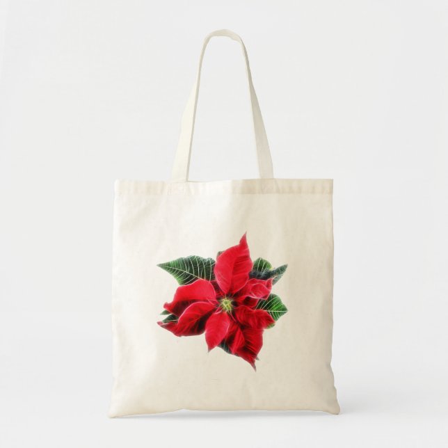 Poinsettia Tragetasche (Vorne)