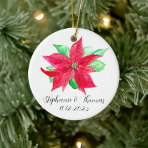 Poinsettia Weihnachtsfeierlichkeiten in der Roten 