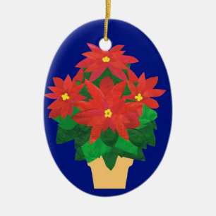 Poinsettia Weihnachtsschmuck