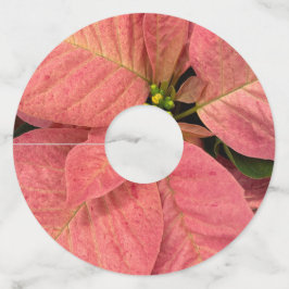 Poinsettia Weinetiketten Nr.: 5