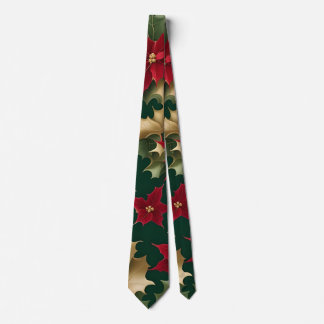 poinsettias galore tie krawatte