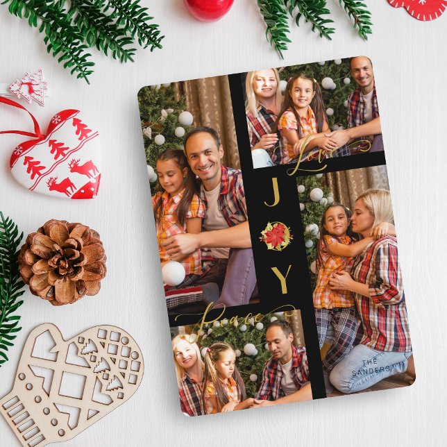 Poinsettias Modern 4 Fotos Weihnachten (Von Creator hochgeladen)