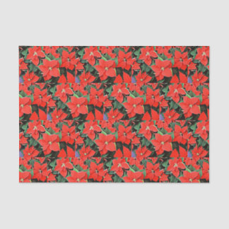 Poinsettias Seidenpapier