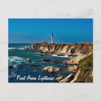 Point Arena Lighthouse Landschaftlich Postkarte