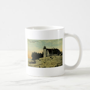Point Betsey Leuchtturm in der Nähe von Frankfort Kaffeetasse