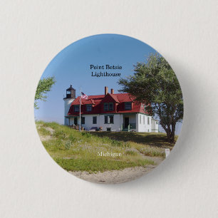 Point Betsie Leuchtturm-Taste Button