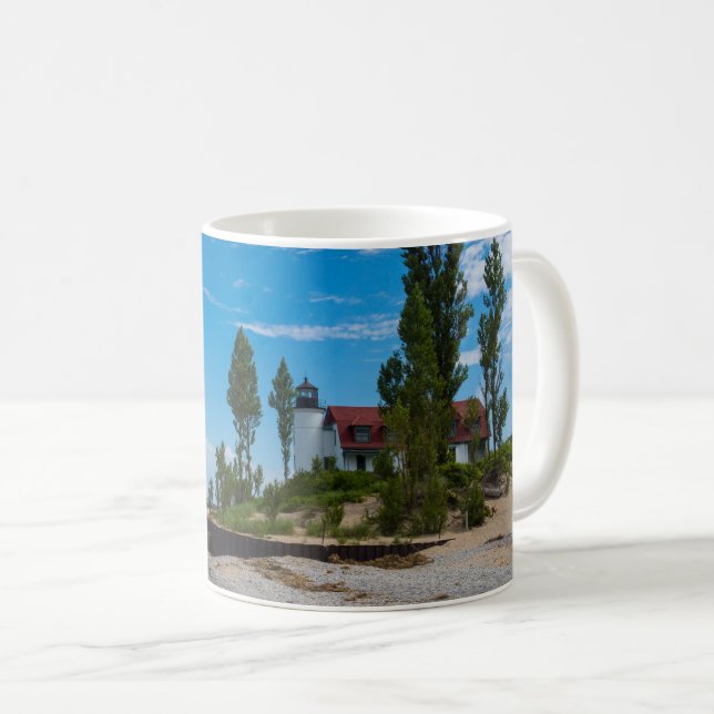 Point Betsie Light Coffee Tasse (VorderseiteRechts)