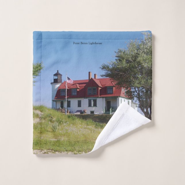 Point Betsie Lighthouse Handtuchhandtuch Set (Waschlappen)