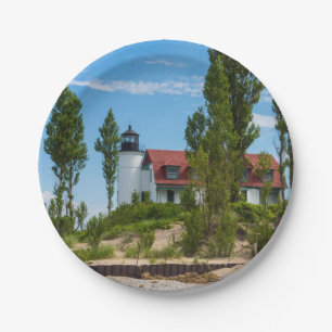 Point Betsie Lighthouse Pappteller