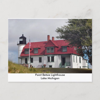 Point Betsie Lighthouse Postcard Postkarte