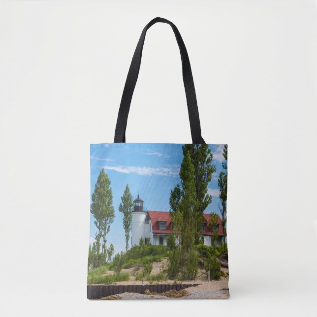 Point Betsie Lighthouse Tasche (Vorderseite)