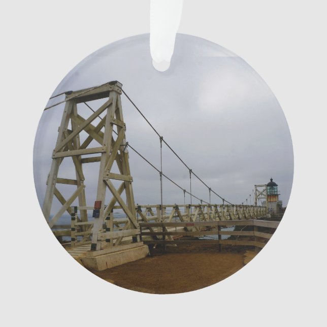 Point Bonita Lighthouse #2-1 Ornament (Vorderseite)