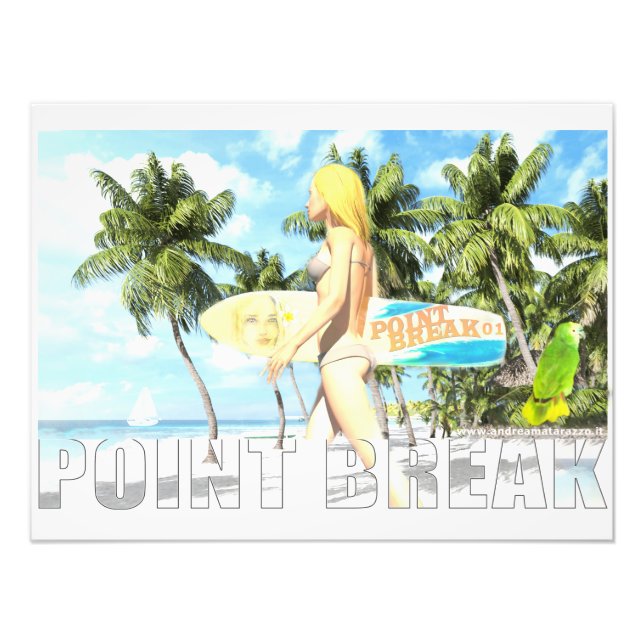 Point Break 01 Fotodruck (Vorne)