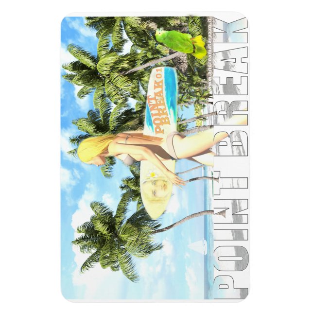 Point Break 01 Magnet (Vertikal)