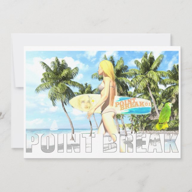 Point Break 01 Mitteilungskarte (Vorderseite)