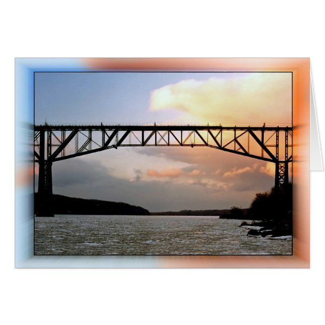 Point De Départ De La Rivière En Hiver (Devant horizontal)