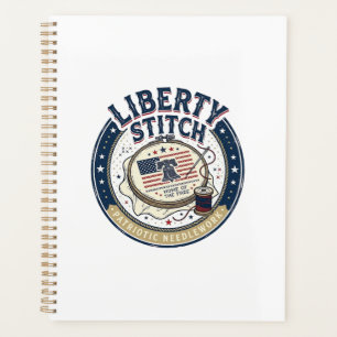Point de Liberty Patriote Broderie Aiguille Patrio