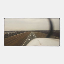 Point de vue du pilote : décollage du poste de pil