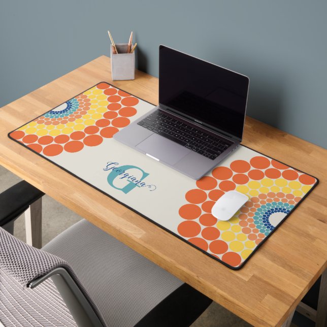 Point d'été de la mer Égée - radiant monogramme Ma (Bureau 2)