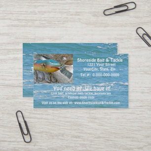 Point Jude Cape Codder Angelköder Geschäftskarte Visitenkarte